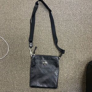 Coach Black Leather Crossbody